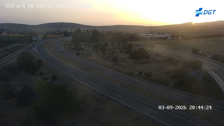 Cámara de tráfico A-5 Badajoz KM 315,5