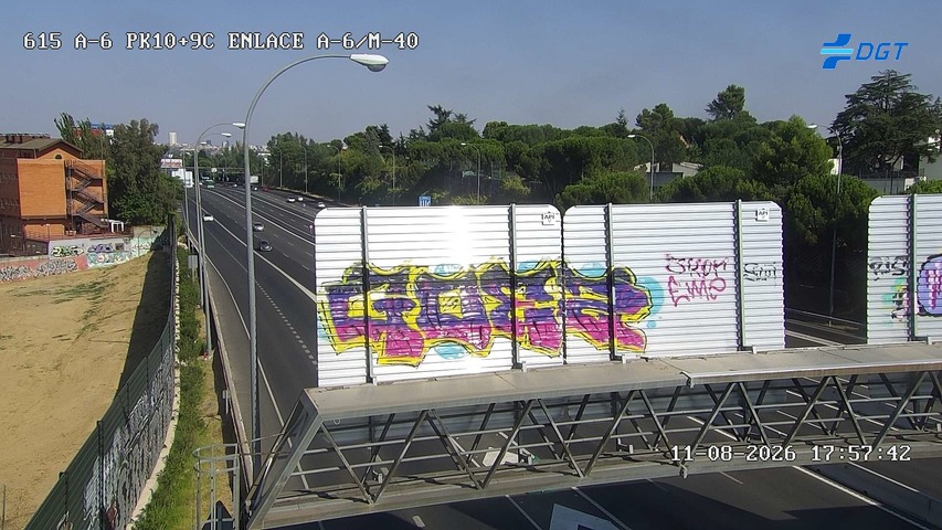 Cámara A-6 Provincia de Madrid KM 10,9