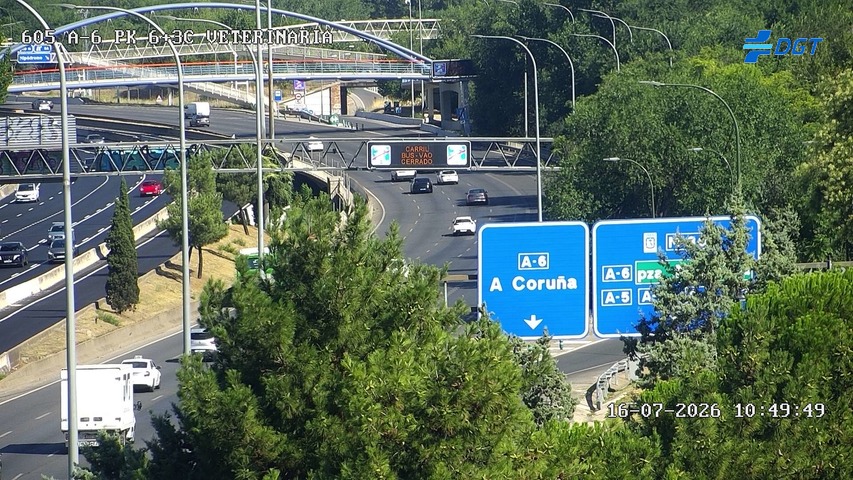 Madrid — A-6 km 6