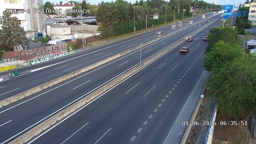 Madrid — A-6 km 10