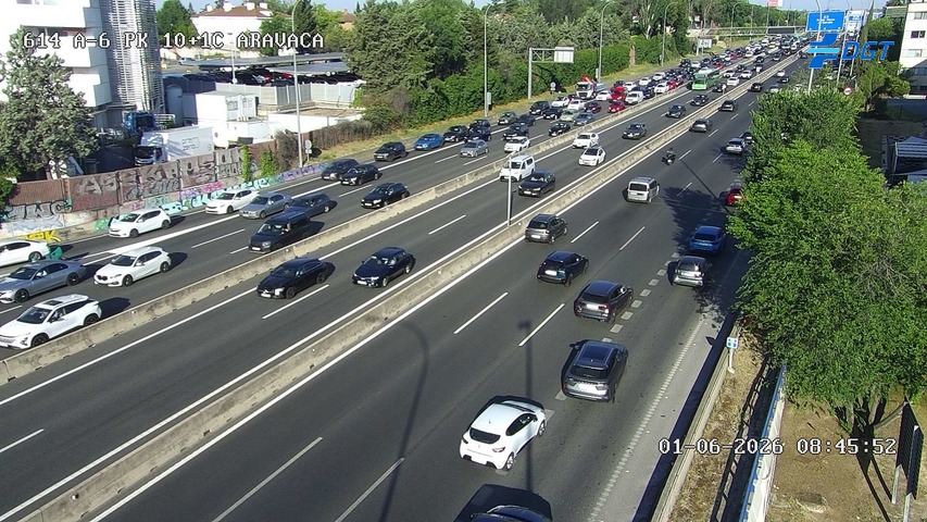 Madrid — A-6 km 10