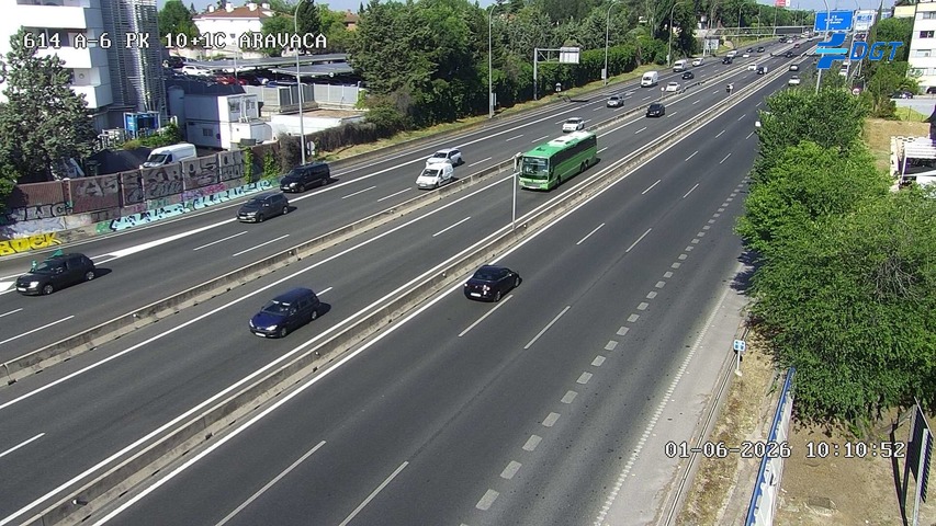 Madrid — A-6 km 10