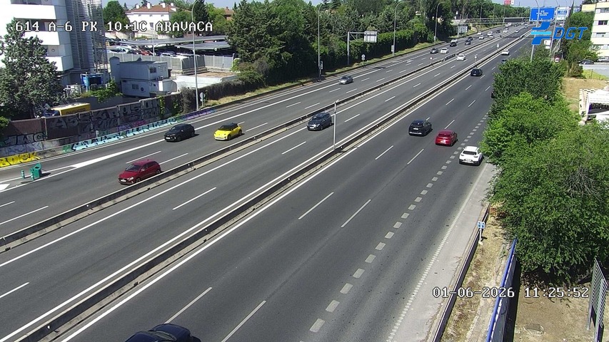 Madrid — A-6 km 10