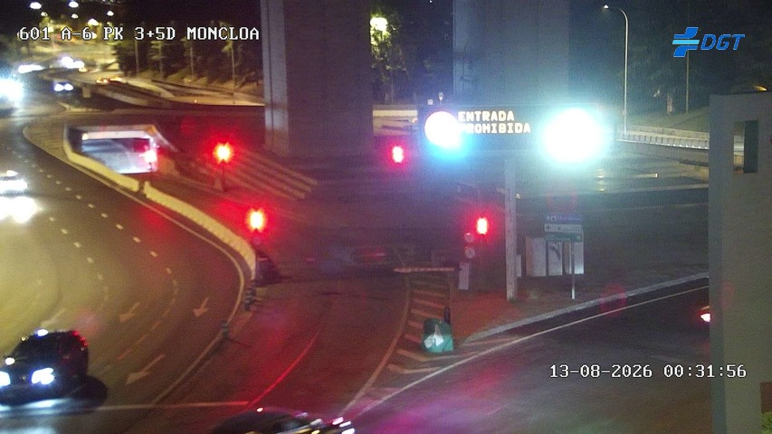 Cámara A-6 Provincia de Madrid KM 3,5
