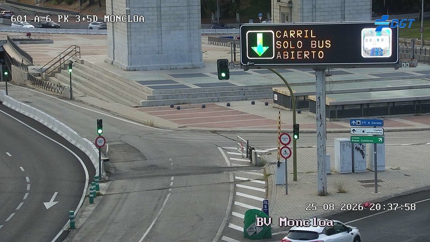 Cámara A-6 Provincia de Madrid KM 3,5