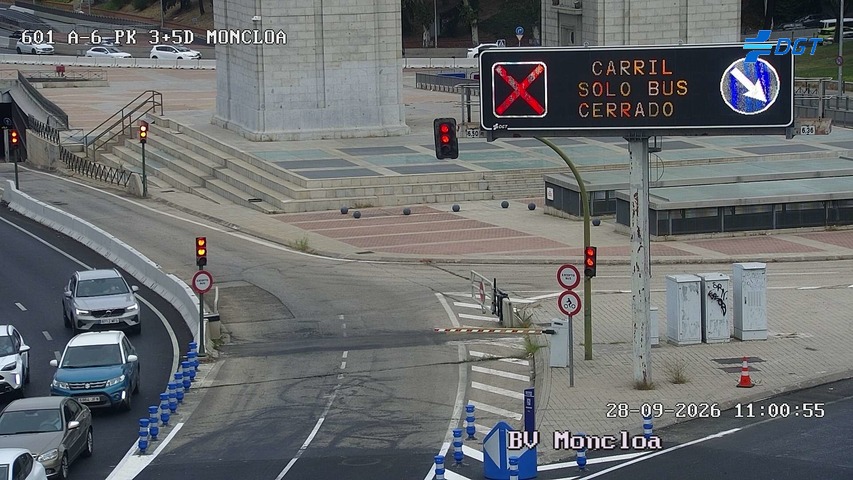 Cámara A-6 Provincia de Madrid KM 3,5