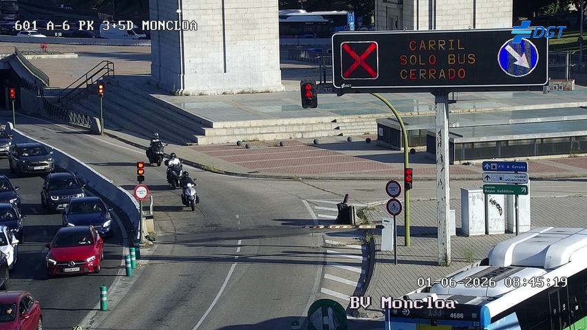 Madrid — A-6 km 4