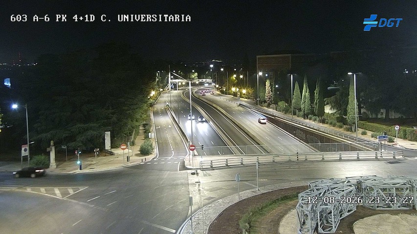 Cámara A-6 Provincia de Madrid KM 4,1