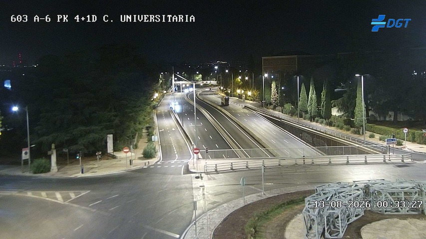 Cámara A-6 Provincia de Madrid KM 4,1