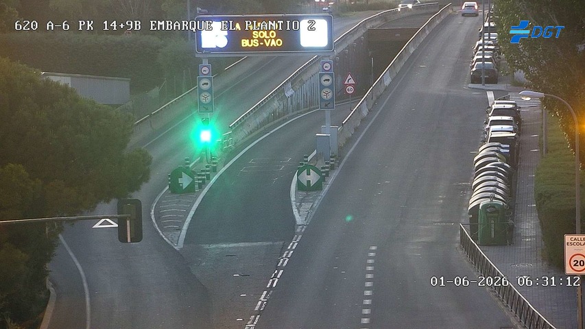 Madrid — A-6 km 15