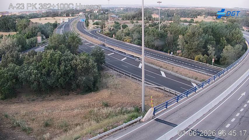 Huesca — A-23 km 362