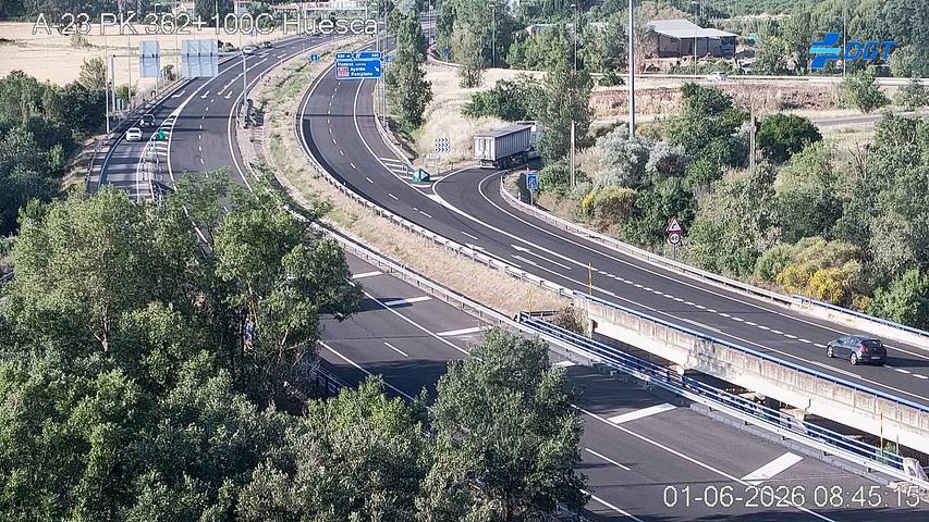 Huesca — A-23 km 362