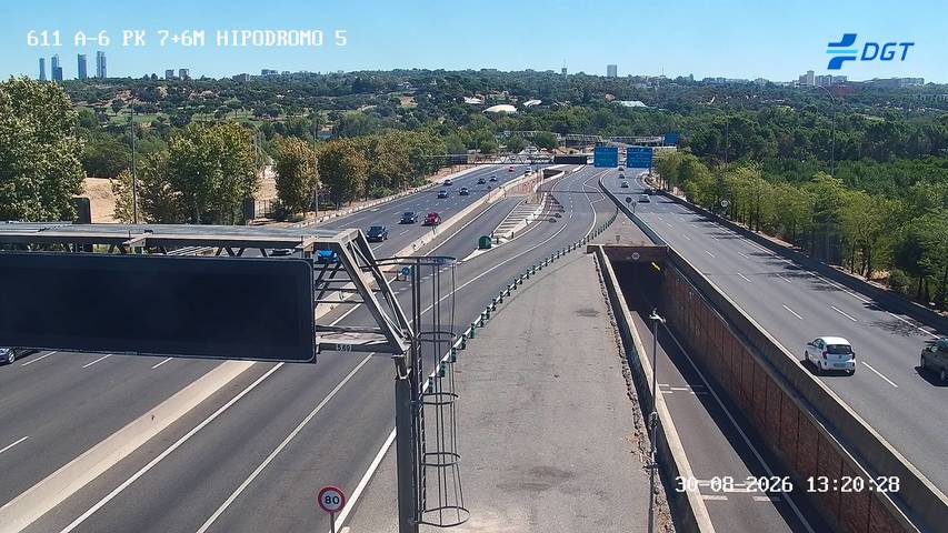 Madrid — A-6 km 8
