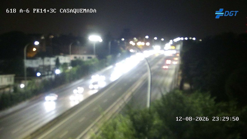 Cámara A-6 Provincia de Madrid KM 14,3
