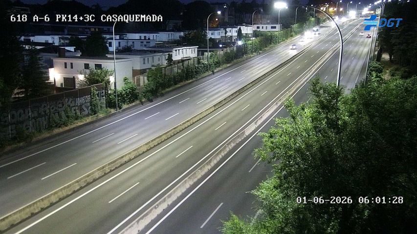 Madrid — A-6 km 14