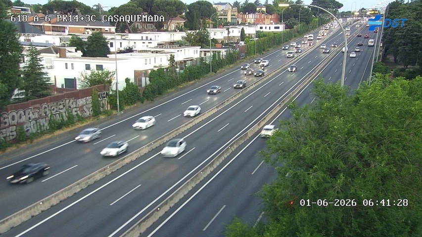 Madrid — A-6 km 14