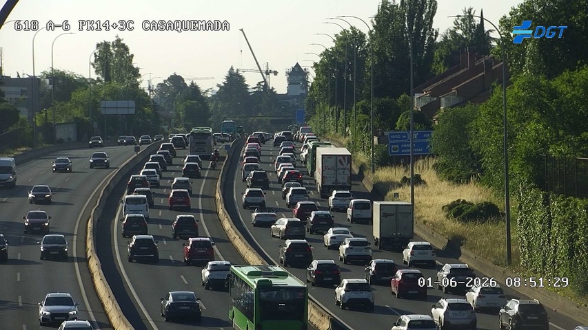 Madrid — A-6 km 14