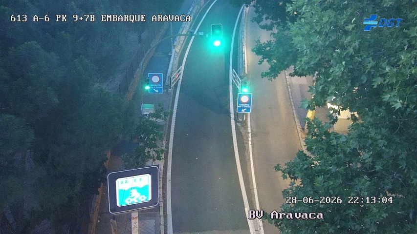 Cámara A-6 Provincia de Madrid KM 9,7
