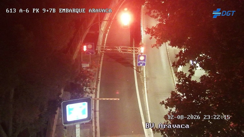 Cámara A-6 Provincia de Madrid KM 9,7
