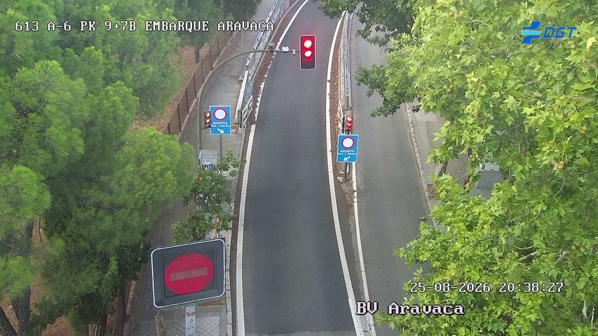 Cámara A-6 Provincia de Madrid KM 9,7