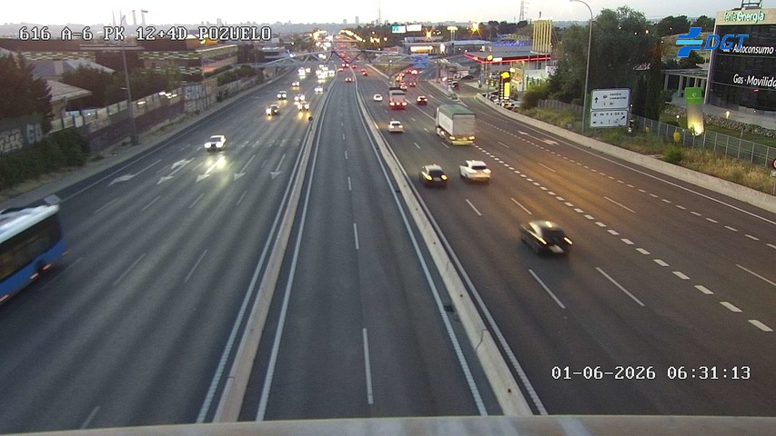 Madrid — A-6 km 12
