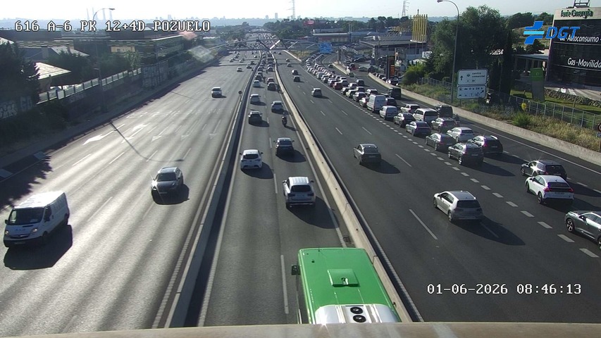 Madrid — A-6 km 12