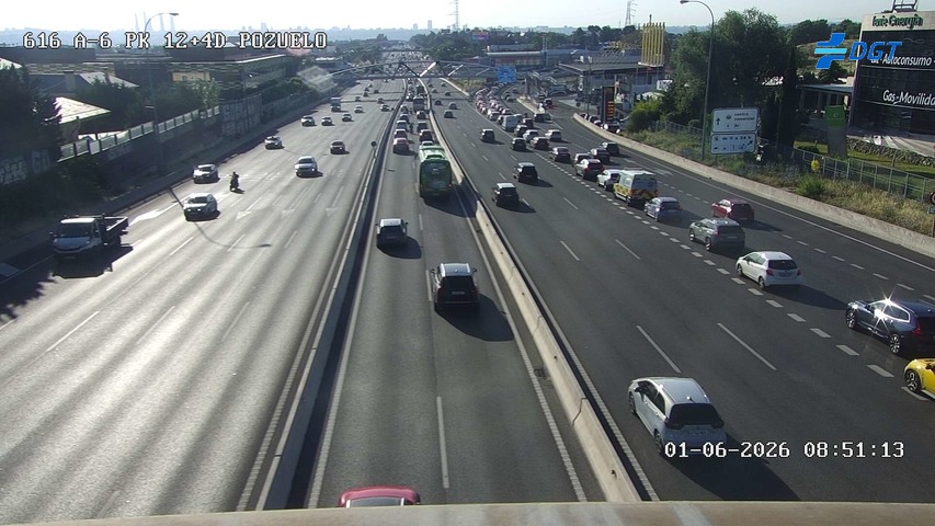 Madrid — A-6 km 12