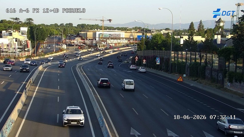 Madrid — A-6 km 12
