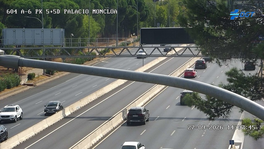 Cámara A-6 Provincia de Madrid KM 5,5