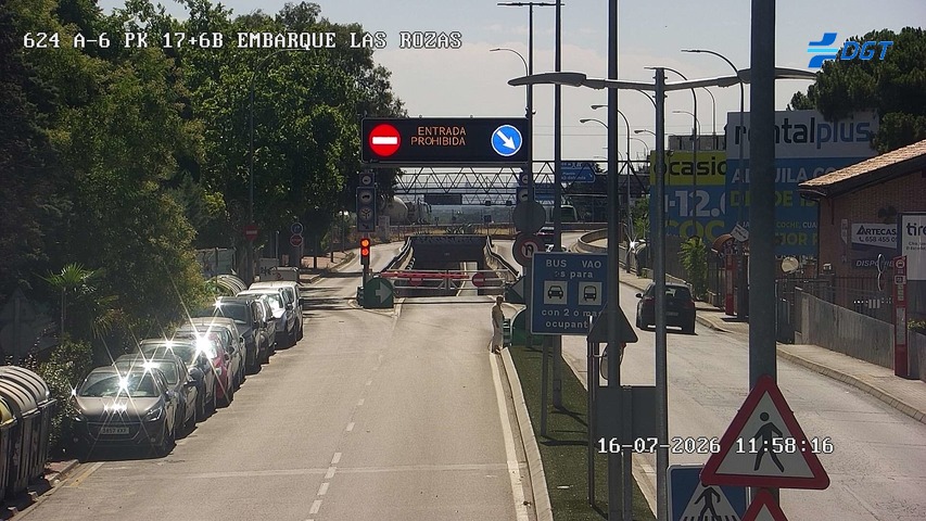 Madrid — A-6 km 18