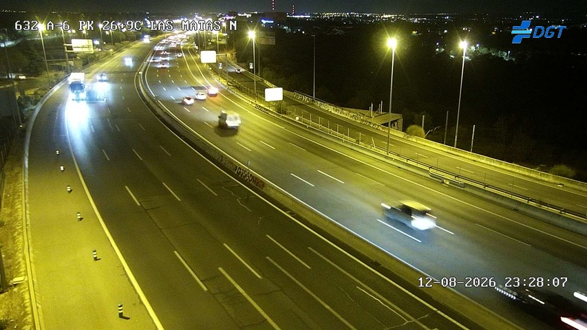 Cámara A-6 Provincia de Madrid KM 26,9