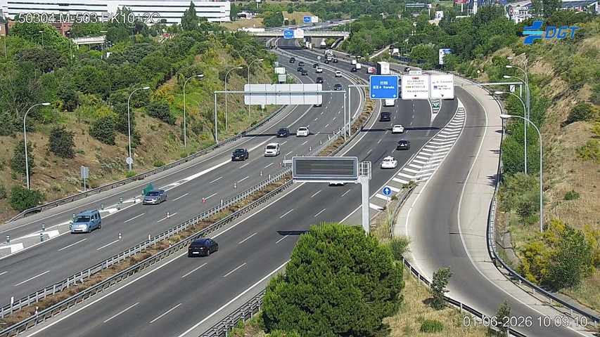 Madrid — M-503 km 10