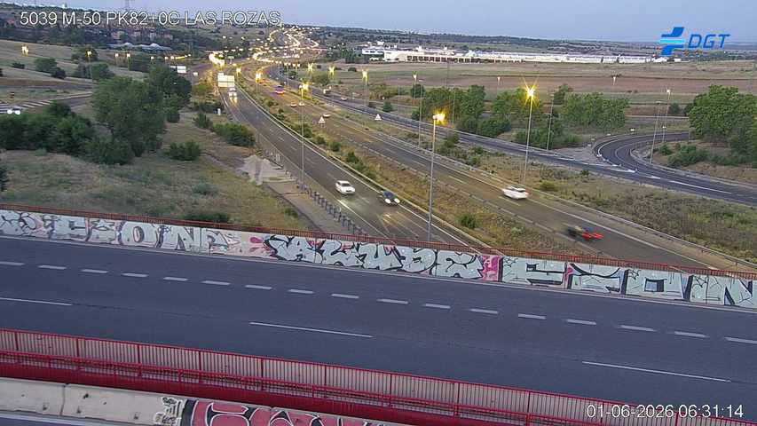 Madrid — M-50 km 82