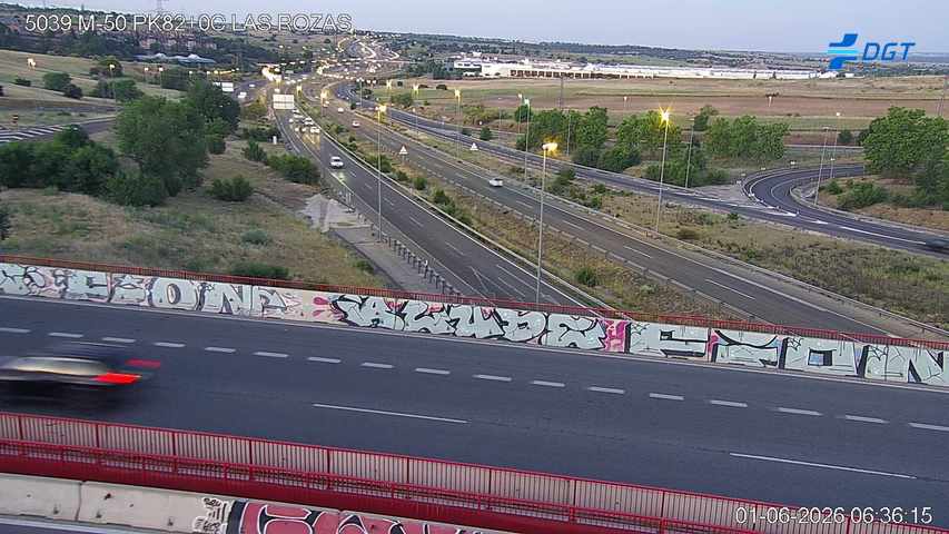 Madrid — M-50 km 82
