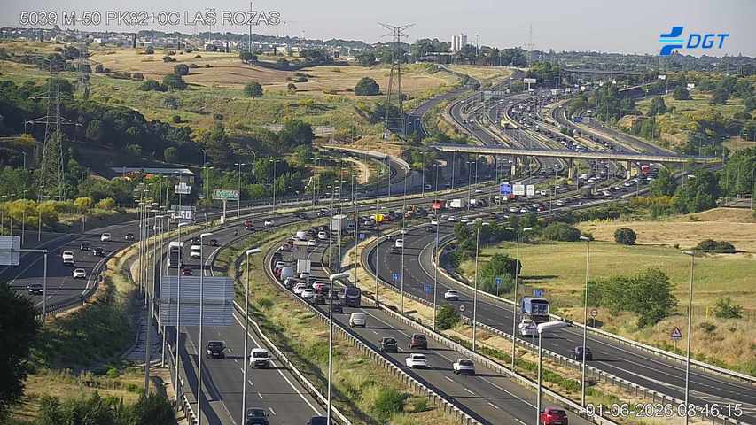 Madrid — M-50 km 82
