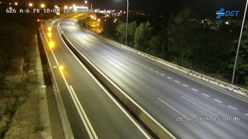 Cámara A-6 Provincia de Madrid KM 18,8