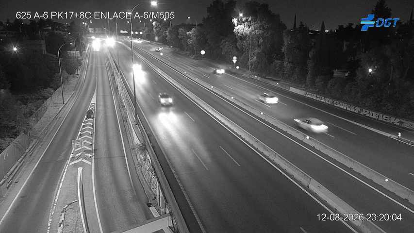 Cámara A-6 Provincia de Madrid KM 17,8