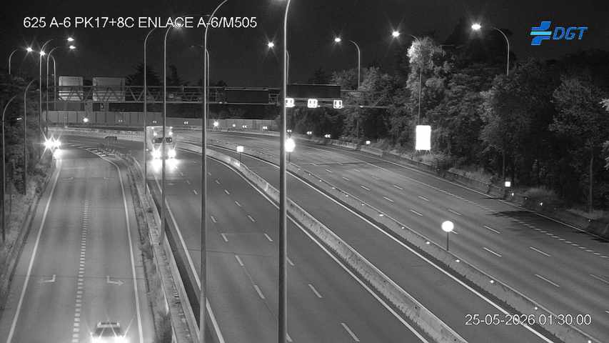 Madrid — A-6 km 18