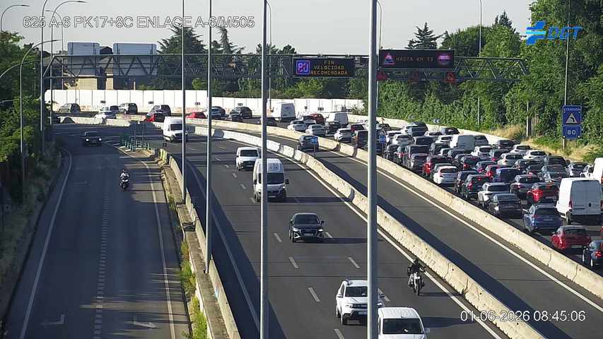 Madrid — A-6 km 18