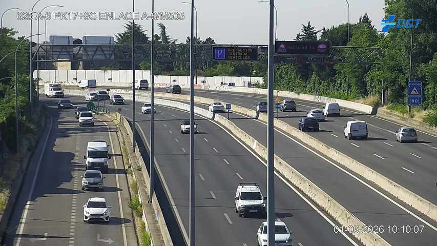 Madrid — A-6 km 18