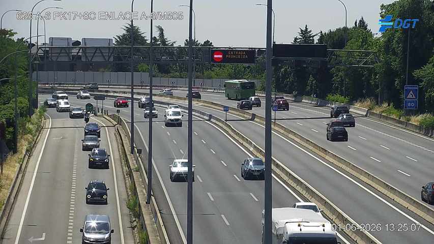Madrid — A-6 km 18