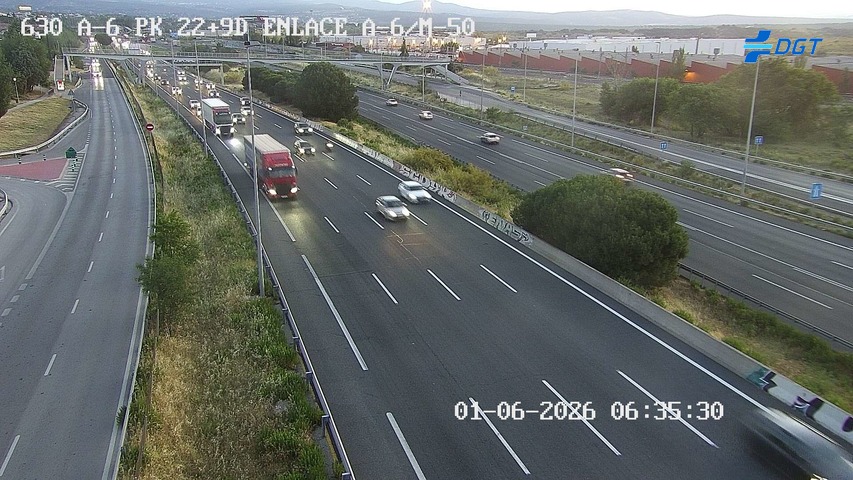 Madrid — A-6 km 23