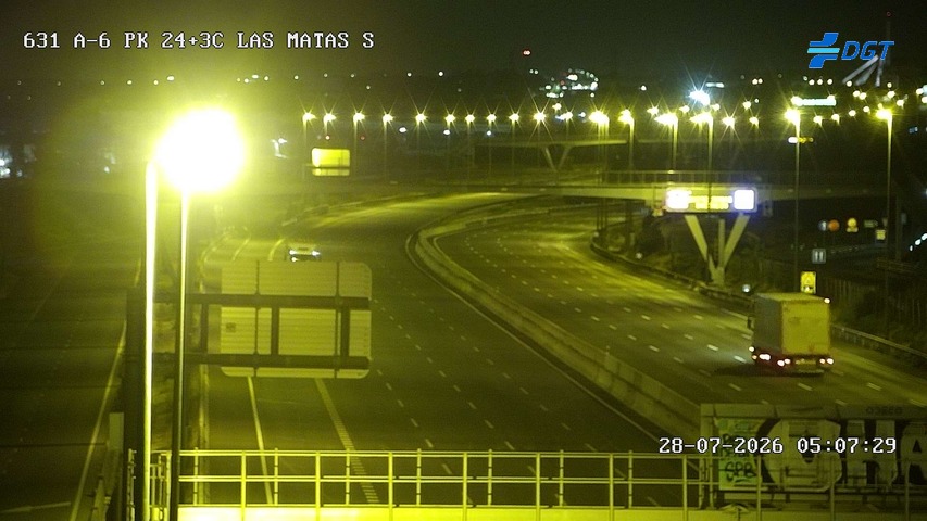 Cámara A-6 Provincia de Madrid KM 24,3