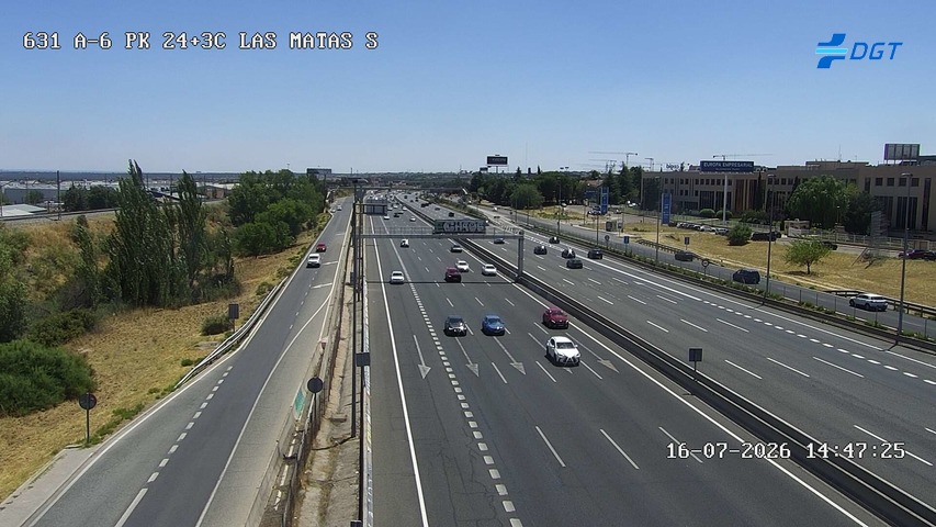 Madrid — A-6 km 24