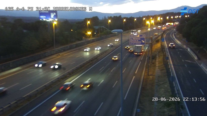 Cámara A-6 Provincia de Madrid KM 31,5
