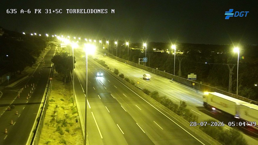 Cámara A-6 Provincia de Madrid KM 31,5