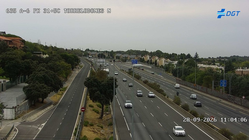 Cámara A-6 Provincia de Madrid KM 31,5