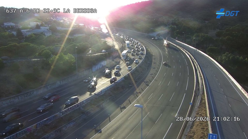 Cámara A-6 Provincia de Madrid KM 32,9