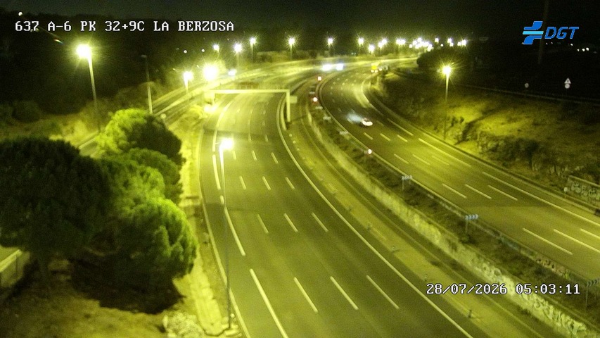 Cámara A-6 Provincia de Madrid KM 32,9