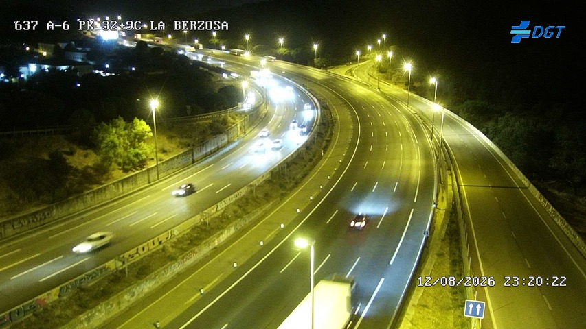 Cámara A-6 Provincia de Madrid KM 32,9